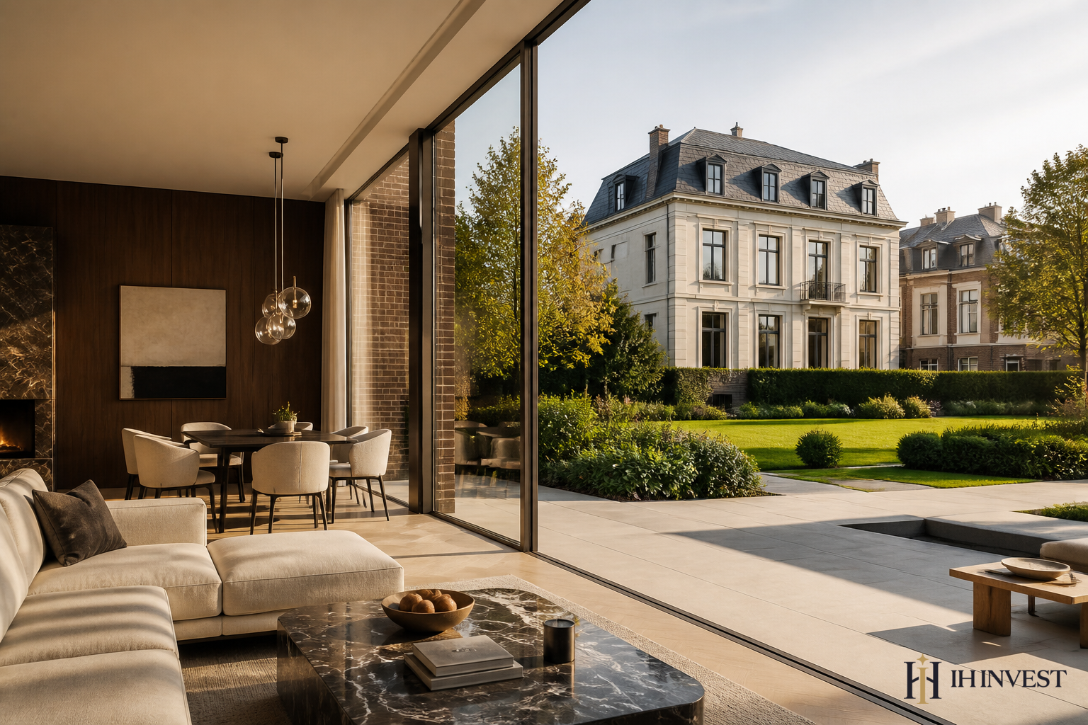 plus-value immobilière belge - illustration éditoriale